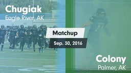 Matchup: Chugiak vs. Colony  2016