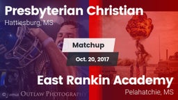 Matchup: Presbyterian Christi vs. East Rankin Academy  2017