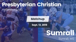 Matchup: Presbyterian Christi vs. Sumrall  2019