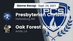 Recap: Presbyterian Christian  vs. Oak Forest Academy  2021