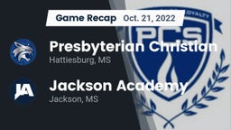Recap: Presbyterian Christian  vs. Jackson Academy  2022