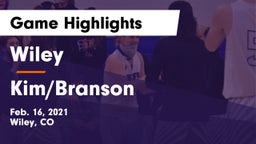 Wiley  vs Kim/Branson  Game Highlights - Feb. 16, 2021