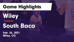 Wiley  vs South Baca Game Highlights - Feb. 26, 2021