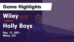 Wiley  vs Holly Boys Game Highlights - Dec. 17, 2021