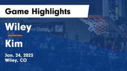 Wiley  vs Kim Game Highlights - Jan. 24, 2023