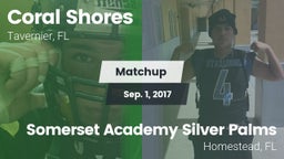 Matchup: Coral Shores vs. Somerset Academy Silver Palms 2017