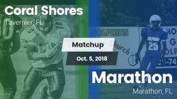 Matchup: Coral Shores vs. Marathon  2018