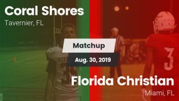 Matchup: Coral Shores vs. Florida Christian  2019