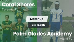 Matchup: Coral Shores vs. Palm Glades Academy 2019