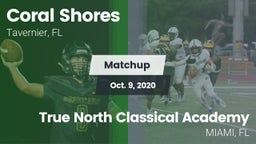 Matchup: Coral Shores vs. True North Classical Academy 2020