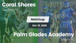 Matchup: Coral Shores vs. Palm Glades Academy 2020