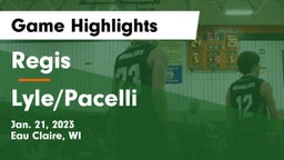 Regis  vs Lyle/Pacelli  Game Highlights - Jan. 21, 2023