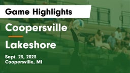 Coopersville  vs Lakeshore  Game Highlights - Sept. 23, 2023