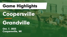 Coopersville  vs Grandville  Game Highlights - Oct. 7, 2023