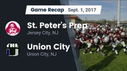 Recap: St. Peter's Prep  vs. Union City  2017