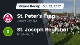 Recap: St. Peter's Prep  vs. St. Joseph Regional  2017