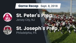 Recap: St. Peter's Prep  vs. St. Joseph's Prep  2018