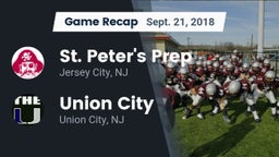 Recap: St. Peter's Prep  vs. Union City  2018