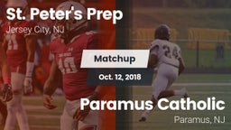 Matchup: St. Peter's Prep vs. Paramus Catholic  2018