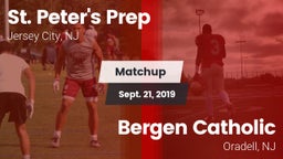 Matchup: St. Peter's Prep vs. Bergen Catholic  2019