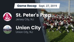 Recap: St. Peter's Prep  vs. Union City  2019