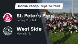Recap: St. Peter's Prep  vs. West Side  2020