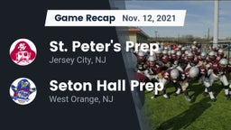 Recap: St. Peter's Prep  vs. Seton Hall Prep  2021