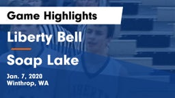 Liberty Bell  vs Soap Lake Game Highlights - Jan. 7, 2020