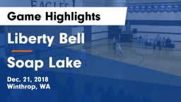 Liberty Bell  vs Soap Lake Game Highlights - Dec. 21, 2018