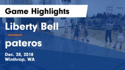 Liberty Bell  vs pateros Game Highlights - Dec. 28, 2018
