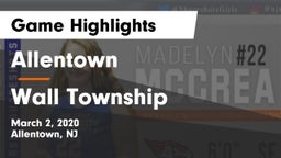 Allentown  vs Wall Township  Game Highlights - March 2, 2020