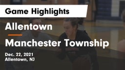 Allentown  vs Manchester Township  Game Highlights - Dec. 22, 2021