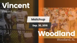 Matchup: Vincent vs. Woodland  2016