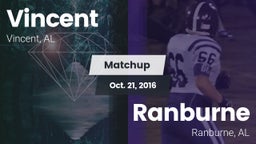 Matchup: Vincent vs. Ranburne  2016