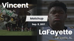 Matchup: Vincent vs. LaFayette  2017