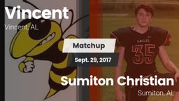 Matchup: Vincent vs. Sumiton Christian  2017