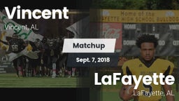 Matchup: Vincent vs. LaFayette  2018