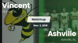 Matchup: Vincent vs. Ashville  2018