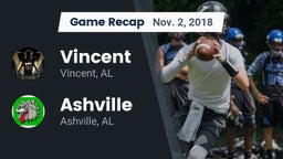 Recap: Vincent  vs. Ashville  2018
