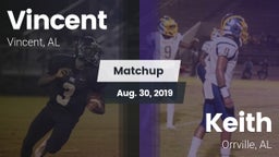 Matchup: Vincent vs. Keith  2019