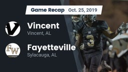 Recap: Vincent  vs. Fayetteville  2019