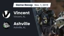 Recap: Vincent  vs. Ashville  2019