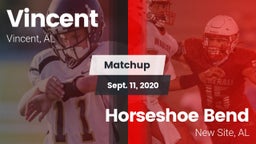 Matchup: Vincent vs. Horseshoe Bend  2020