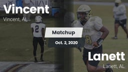 Matchup: Vincent vs. Lanett  2020