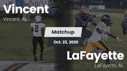 Matchup: Vincent vs. LaFayette  2020