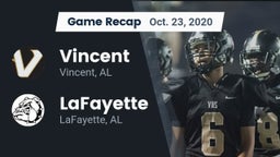 Recap: Vincent  vs. LaFayette  2020
