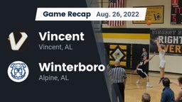 Recap: Vincent  vs. Winterboro  2022