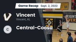 Recap: Vincent  vs. Central-Coosa  2022