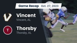 Recap: Vincent  vs. Thorsby  2023