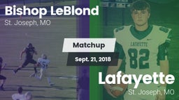 Matchup: Bishop LeBlond vs. Lafayette  2018